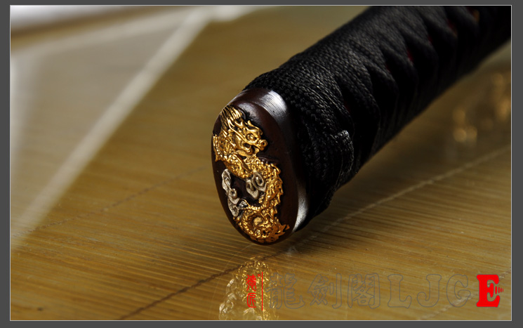 龙云武士刀|T10钢烧刃|(LJG-1293）| - 知名传统刀剑锻造品牌（原龙剑阁）